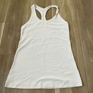 Lululemon white size 6 tank top